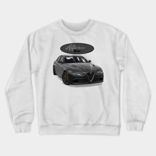 ALFA ROMEO Giulia Nero Crewneck Sweatshirt